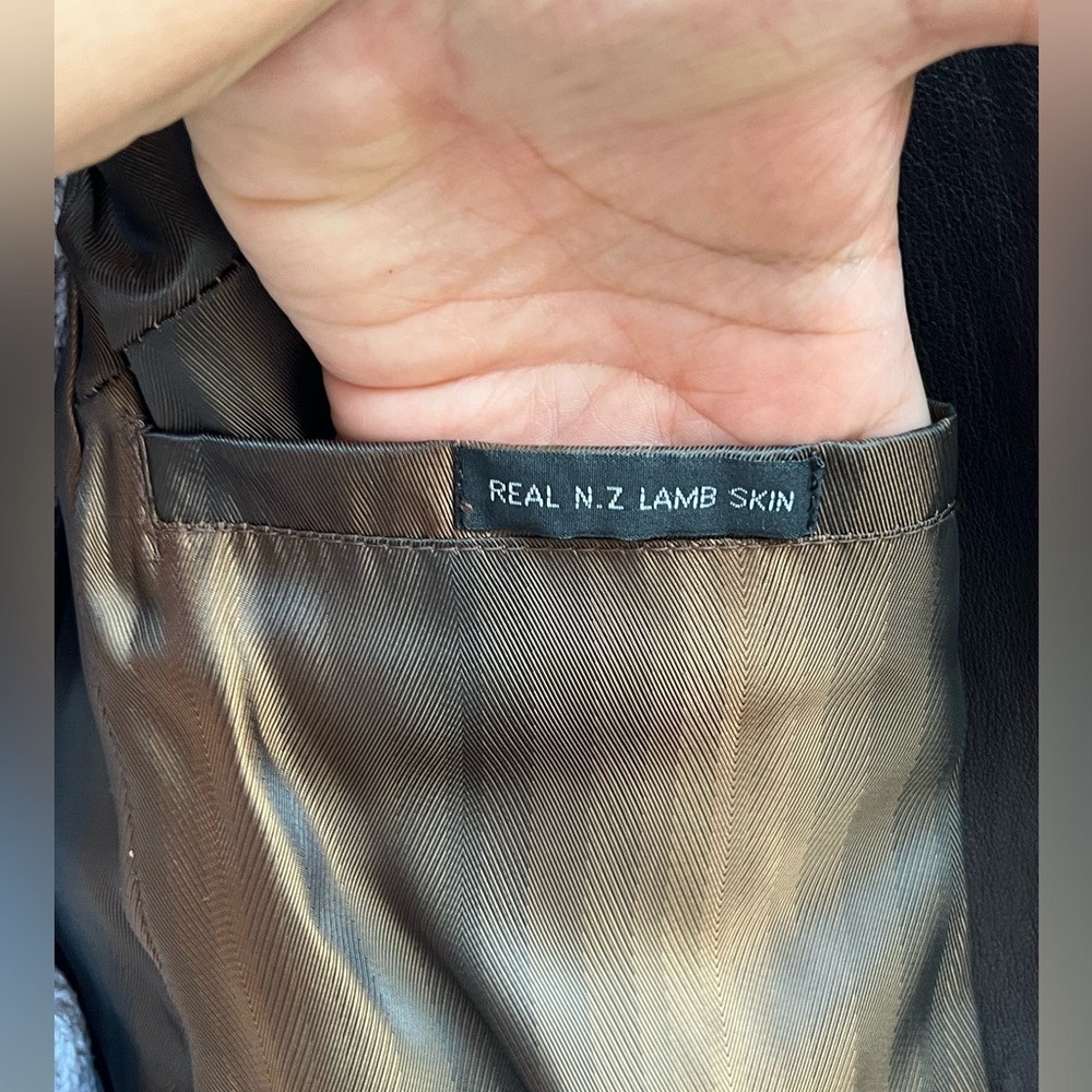 ADLER COLLECTION REAL LAMB SKIN SIZE M - Picture 16 of 16